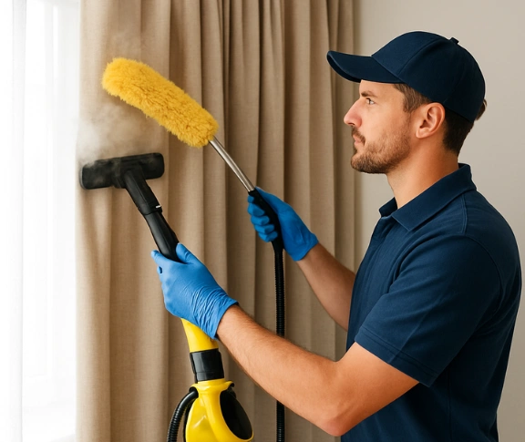 Trusted drapes cleaning technician Matty Curtain Cleaning chatswood-nsw QLD
