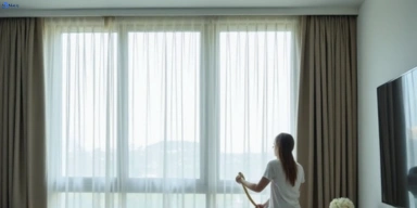 Delicate sheer drape cleaning chatswood-nsw Matty Curtain Cleaning